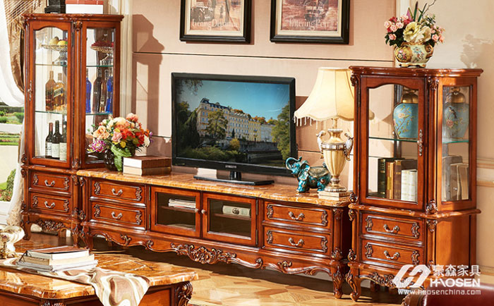 欧式客厅实木家具电视柜的类型有几大类型结构？