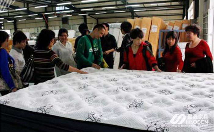 床垫市场规模的迅速增长，法国深爱为床垫行业助力